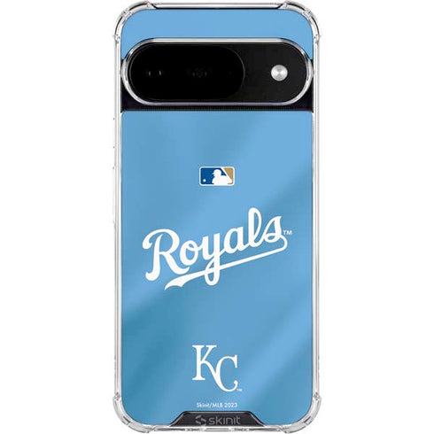 MLB Kansas City Royals Jersey Alternate Google Pixel 10 Clear Case